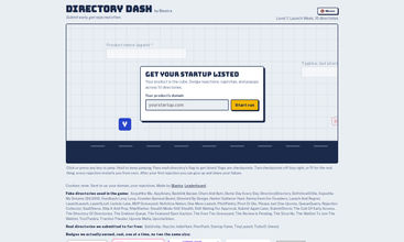 Directory Dash screenshot