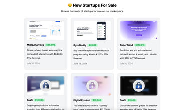 Buy Sell Startups screenshot