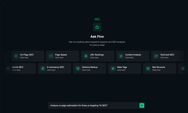 Finseo screenshot