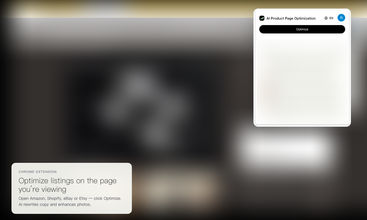 AI Product Page Optimization screenshot