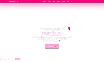 butterfly css screenshot