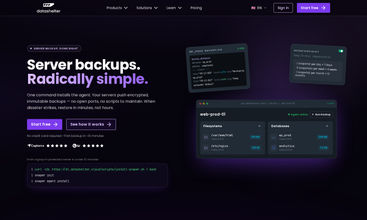 Datashelter screenshot