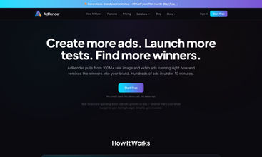 AdRender screenshot