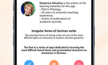 Irregular German Verbs screenshot