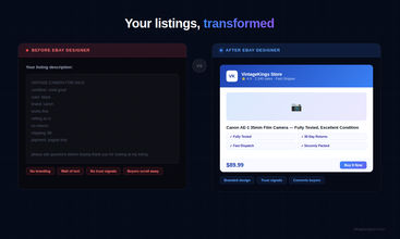 Ebay Designer screenshot