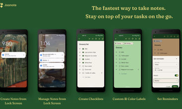 Joonote screenshot