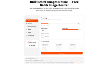 ResizeImage.dev screenshot