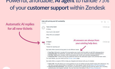 AI Zendesk Ticket Support Agent screenshot
