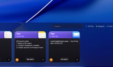 Pasteryapp screenshot