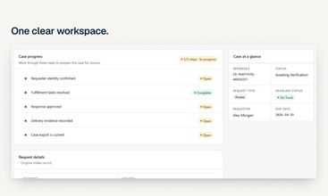 PrivacyRequests screenshot