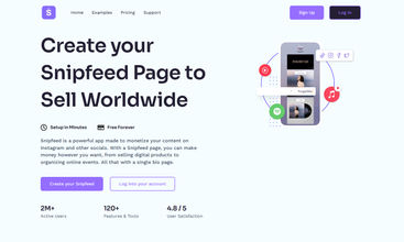 Snipfeed screenshot