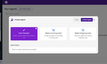 VoAgents screenshot