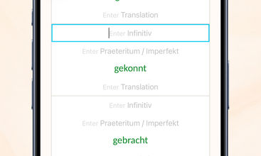 Irregular German Verbs screenshot