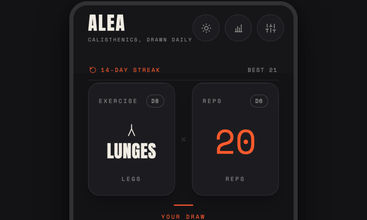 Alea Calisthenics Dice  screenshot
