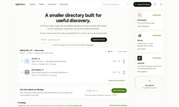List Maro screenshot