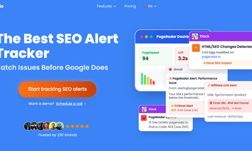 Pageradar screenshot