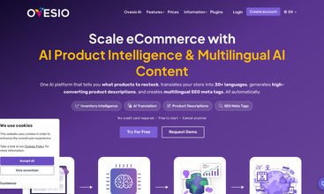 Ovesio screenshot