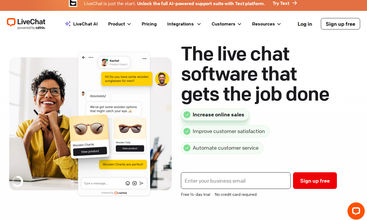 LiveChat screenshot