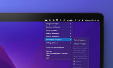 Spaces for macOS screenshot