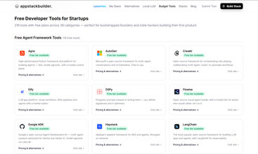 appstackbuilder screenshot