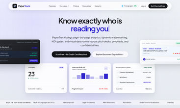 PaperTrack screenshot