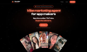 Handler - TikTok Vibe Marketing Agent screenshot
