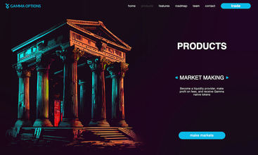 Gamma Options screenshot