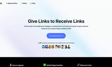 Linktopia screenshot