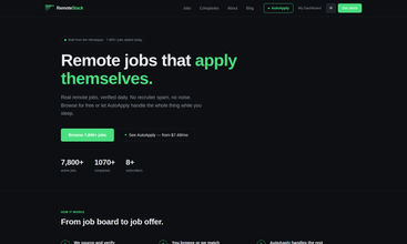 RemoteStack screenshot