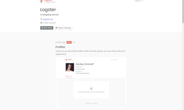 Logster screenshot