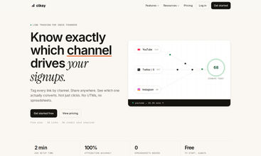 Clksy screenshot