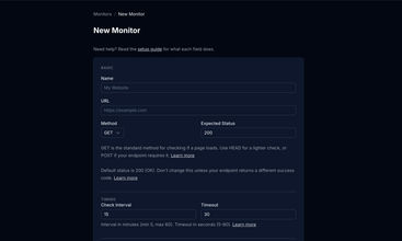 Monitoristic screenshot