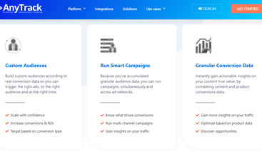 AnyTrack screenshot