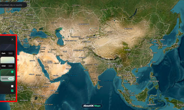 AboutOK Maps screenshot