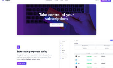 TrackSub screenshot