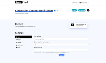 SuperProof screenshot