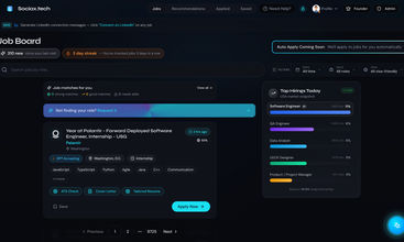 Sociax.tech screenshot