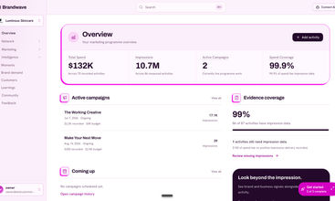 Brandwave screenshot