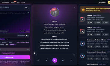 Make A Song AI screenshot
