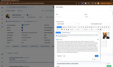 Recruit CRM screenshot