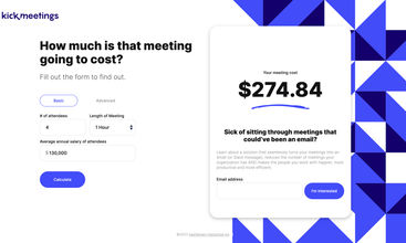 Kick Meetings screenshot