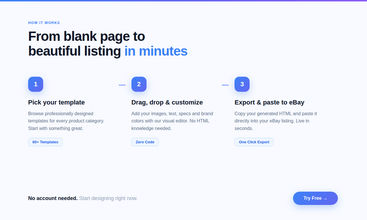 Ebay Designer screenshot