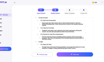 PPT AI screenshot