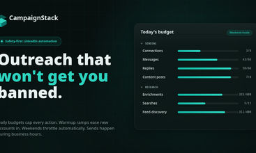 CampaignStack screenshot