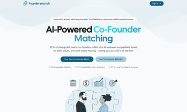 Founders Match screenshot