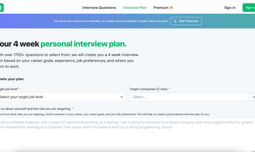 interview.study screenshot