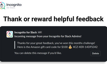 Incognito for Slack screenshot