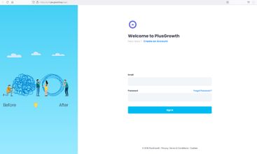 Plusgrowth screenshot