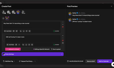 FeedVector screenshot