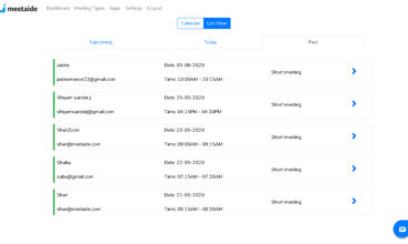 Meetaide screenshot